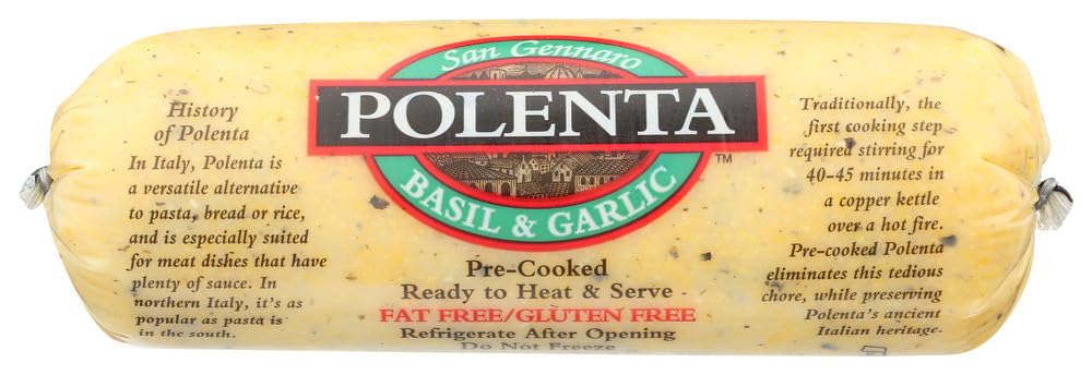 San Gennaro Polenta Garlic Basil Italian Entree Prepared Dish
