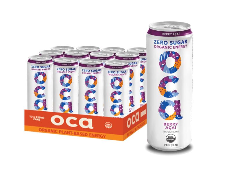 Oca Beverage Energy Berry Acai Original