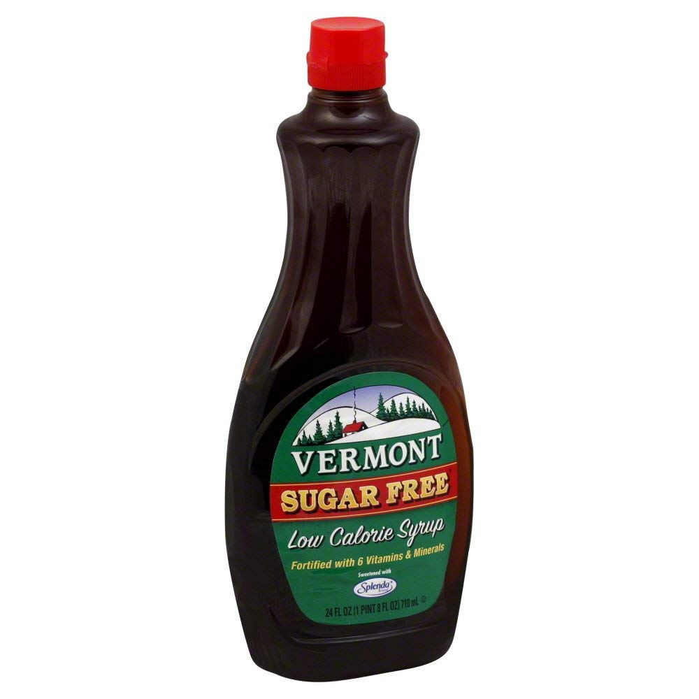 MAPLE GROVE (Pack Of 12) Maple Grove Sugar Free Vermont Pancake Syrup 24 Oz