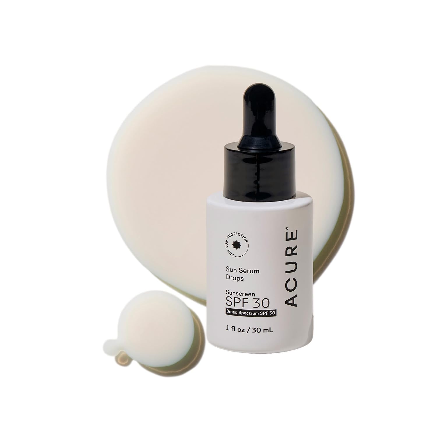 ACURE (Pack of 3) Acure Serum Drops SPF 30 1 Fl Oz