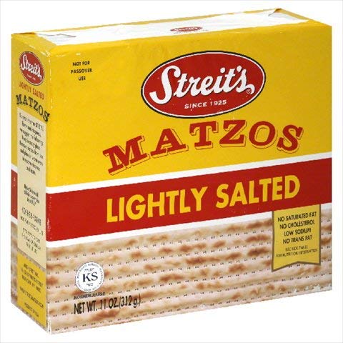 Streit's Matzo Crackers Crispbread Lightly Salted