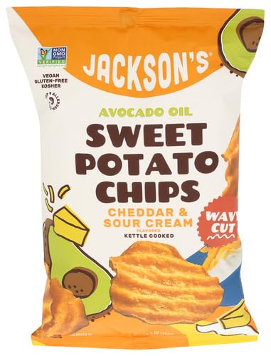 Jackson's Chips Wavy Cheddar Sour Cream Avocado