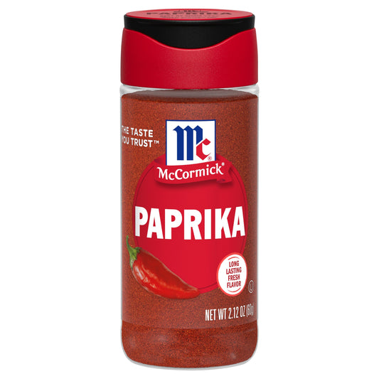 Mc Cormick Spice Paprika 2.12 oz (Pack Of 6)