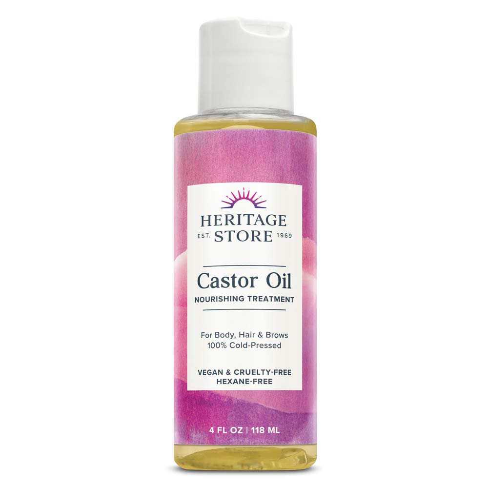 HERITAGE (Pack of 12) Heritage Castor Oil 4 Oz
