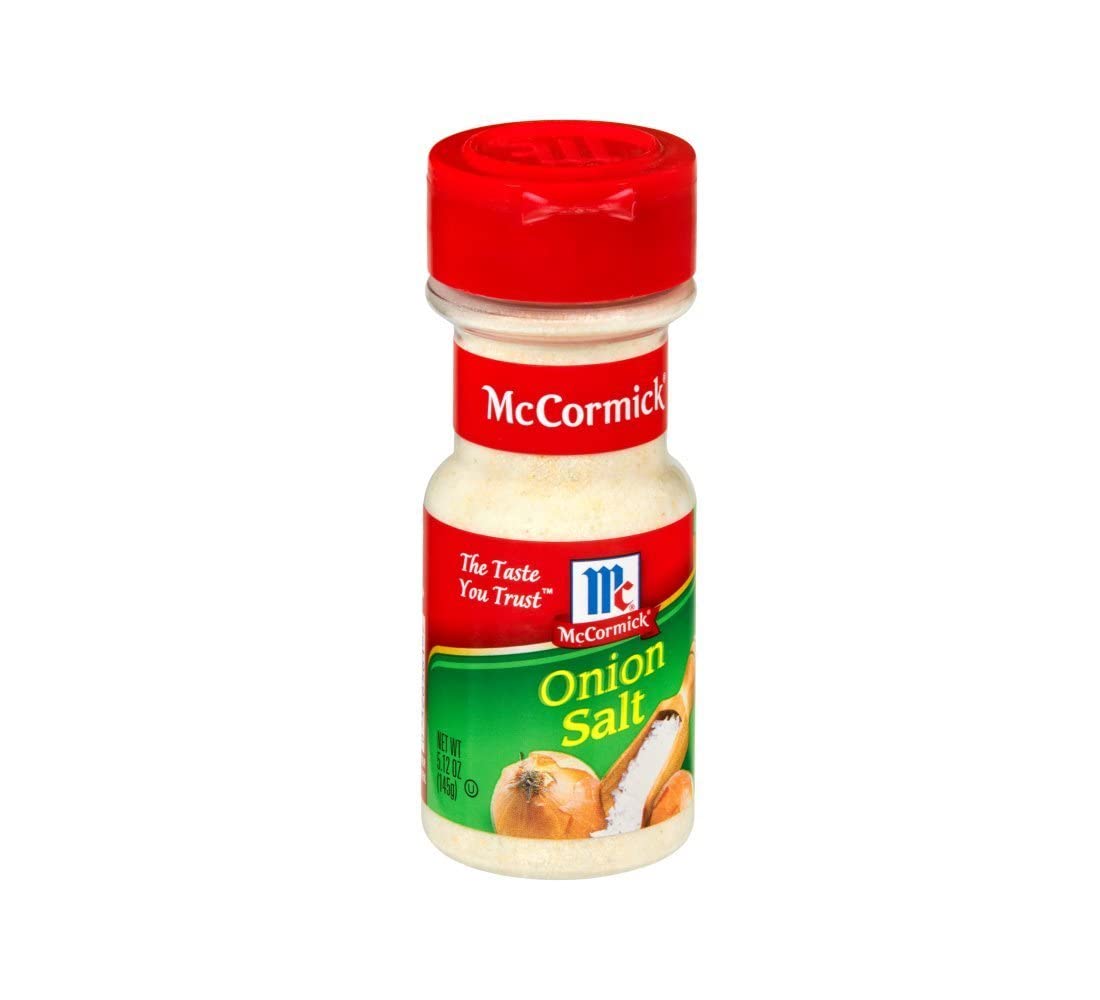 MC CORMICK (Pack of 24) McCormick Spice Salt Onion Seasoning Blend 5.12 Oz