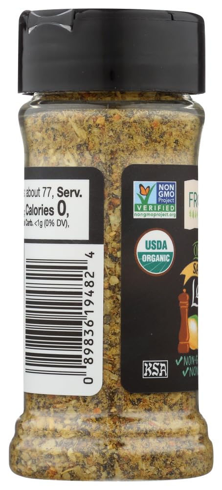 Frontier Herb Lemon Pepper Salt Free Seasoning Blend