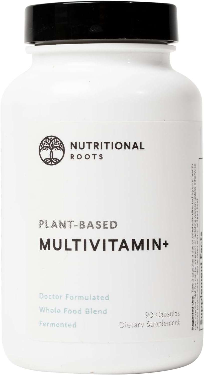 Nutritional Roots Multivitamin Plantbased 90 Vegetarian Capsules