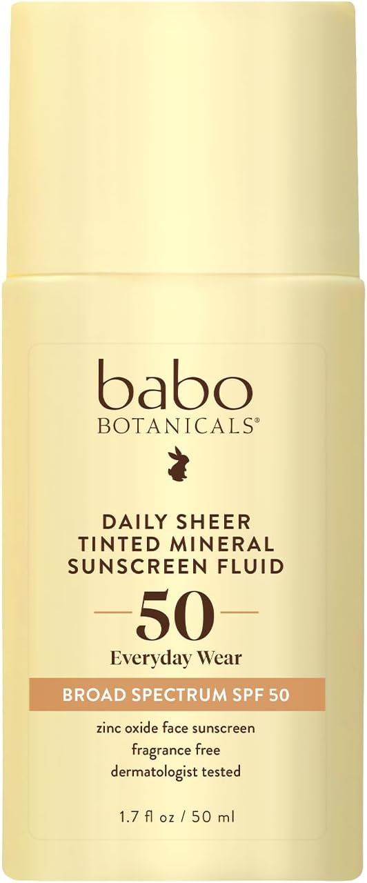 BABOBOTANI (Pack Of 4) Babobotani Sunscreen Mineral Tint SPF50 1.7 Fl Oz