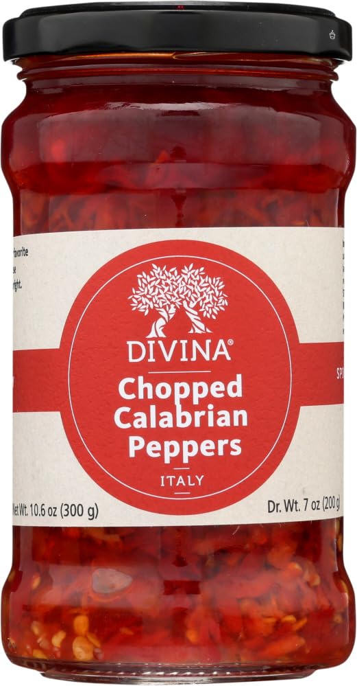 Divina Calabrian Chopped Peppers