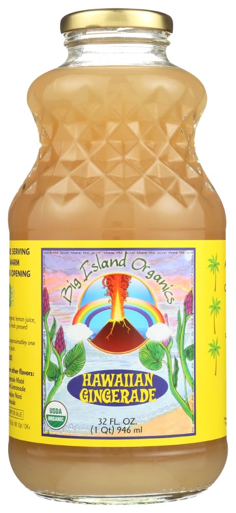 Big Island Organics Juice Gingerade Organic Lemonade Singl