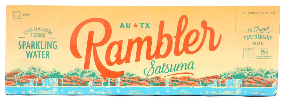Rambler Water Sparkling Satsuma Flavored Beverage