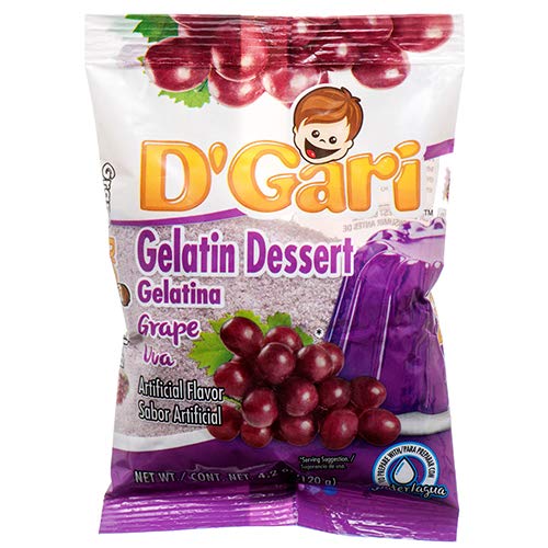 Dgari Water Gelatin Grape