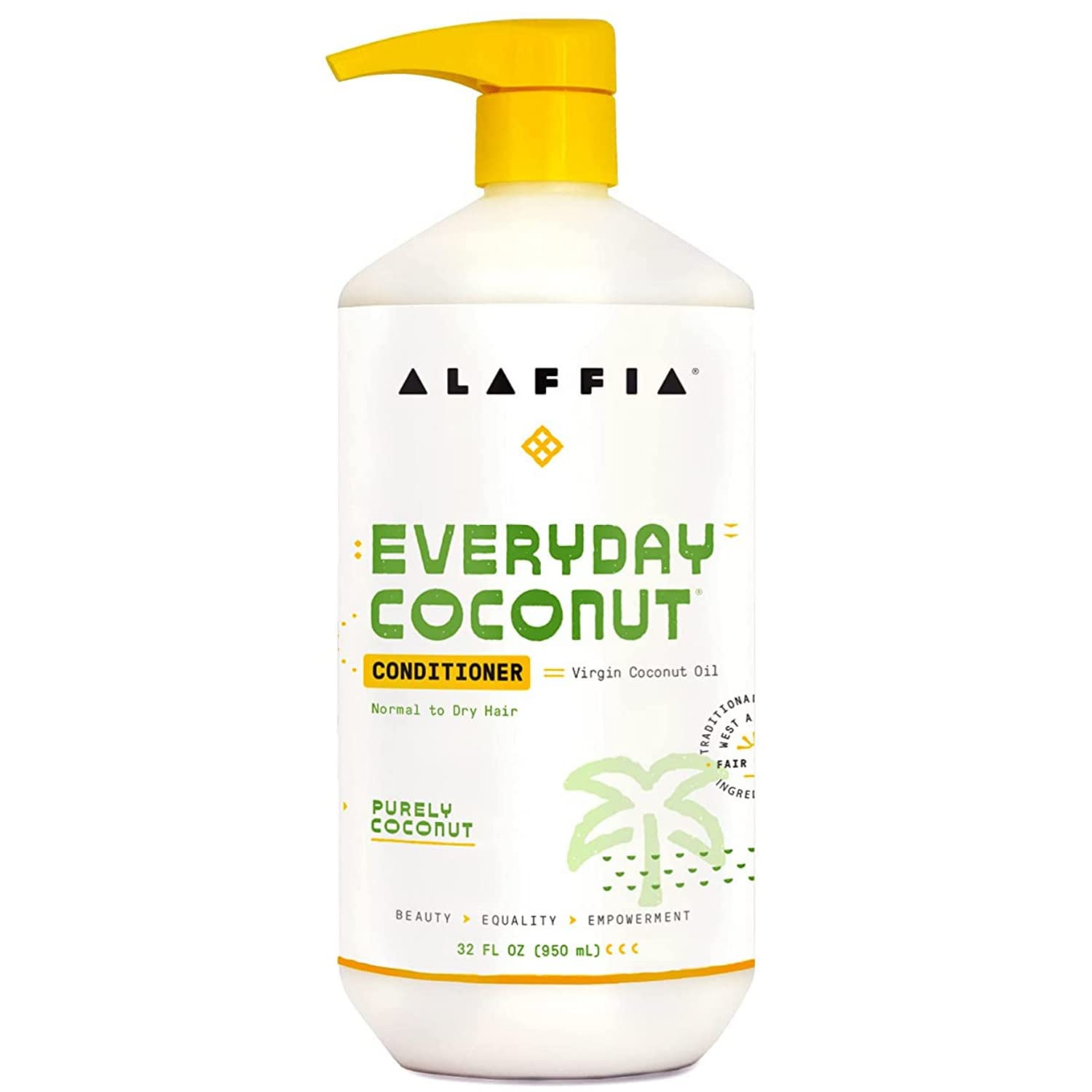 ALAFFIA (Pack of 5) Alaffia Everyday Conditioner Coconut 32 Fl Oz