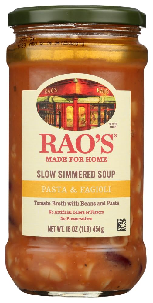 Rao's Soup Ready To Eat Pasta Fagioli