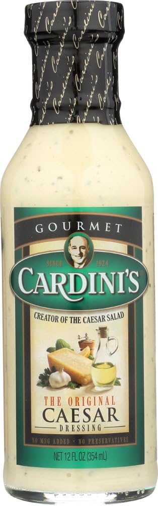CARDINI (Pack of 12) Cardini's Caesar Original Creamy Dressing Organic 12 Oz