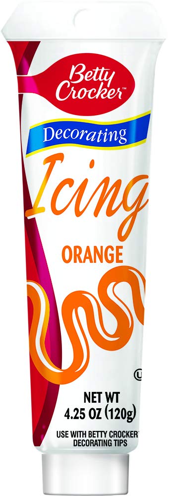 BETTY CROCKER (Pack of 12) Betty Crocker Icing Decor Orange Flavor Frosting Tube 4.25 Oz