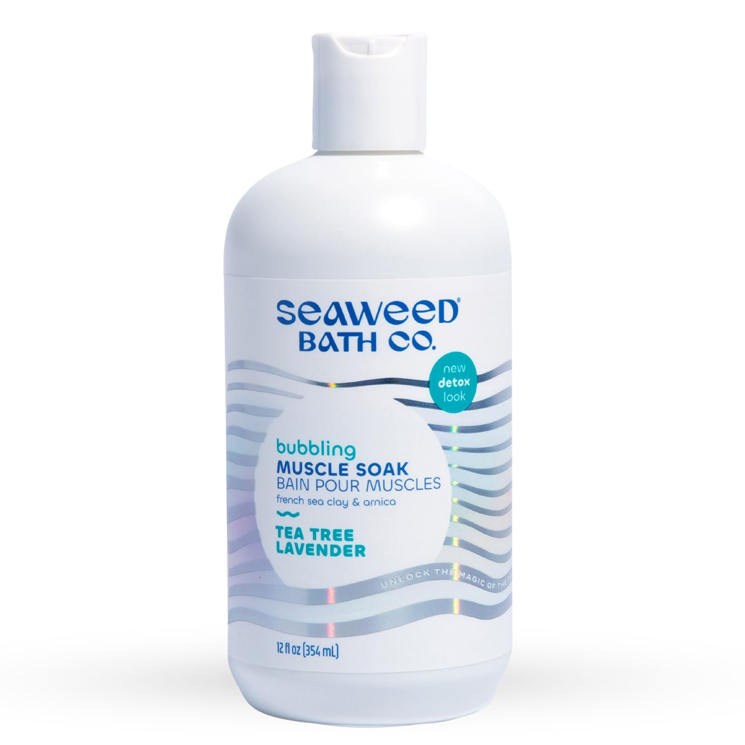 SEAWEED BATH CO (Pack of 6) Seaweed Bath Co Bubble Soak Detox Muscle Bath Soap 12 Fl Oz