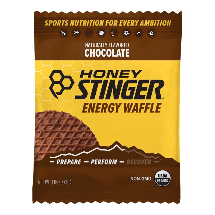 HONEY STINGER (Pack of 24) Honey Stinger Waffle Chocolate 1 Oz