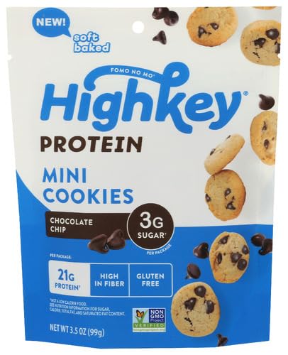 High Key Snacks Chocolate Chip Protein Cookies