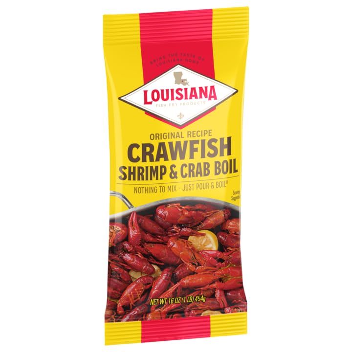 Louisiana Fish Fry Boil Crawfish Crab Shrimp Seasoning Coatin