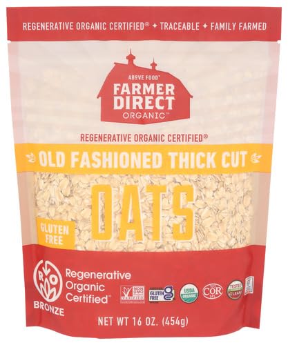 Farmer Direct Organic Old Fashioned Oats Hot Cereal