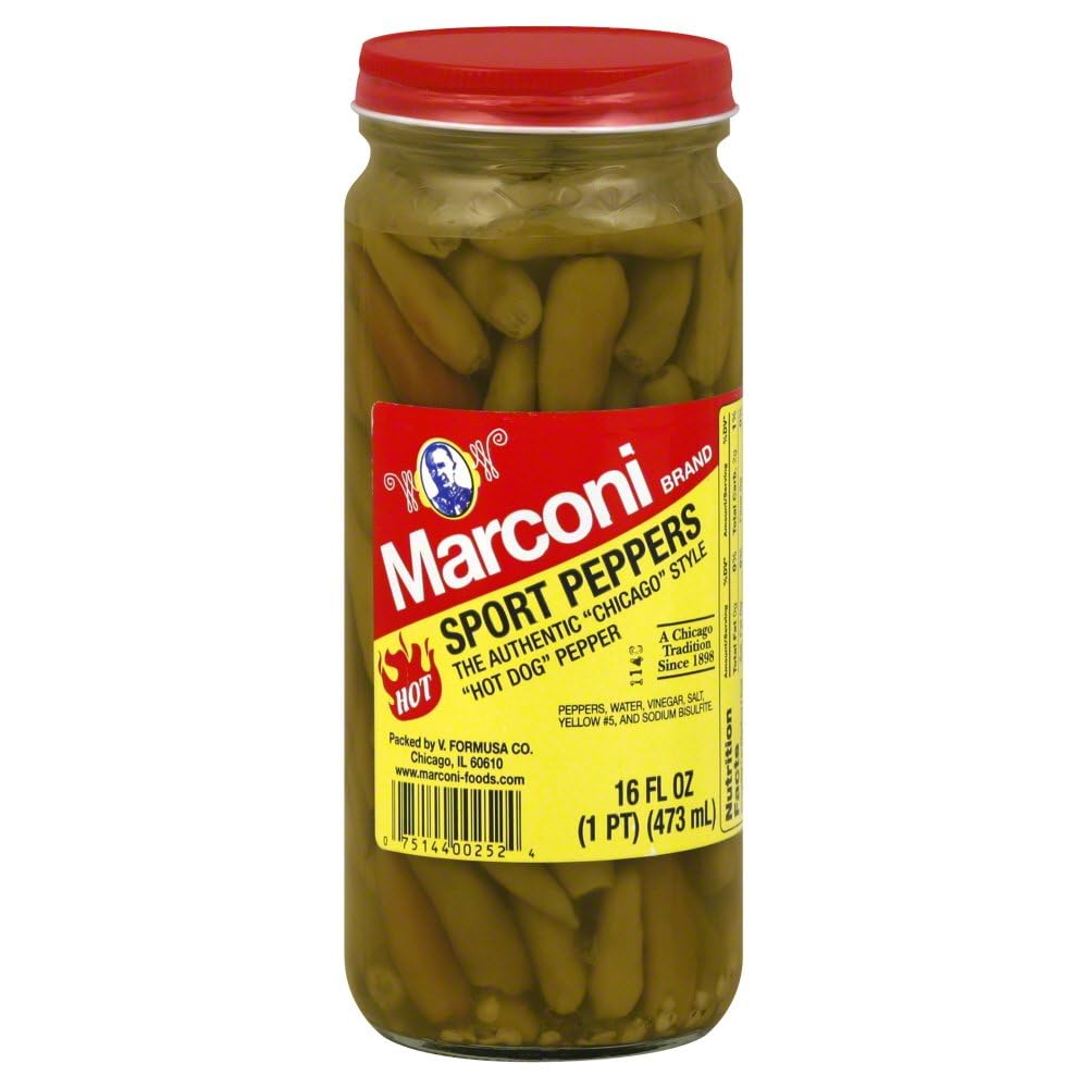 Marconi Pepper Whole Vinegar
