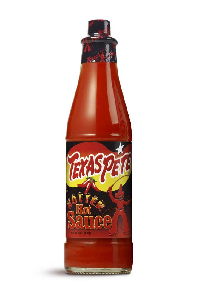 TEXAS PETE (Pack of 24) Texas Pete Hotter Hot Hot Sauce 6 Oz