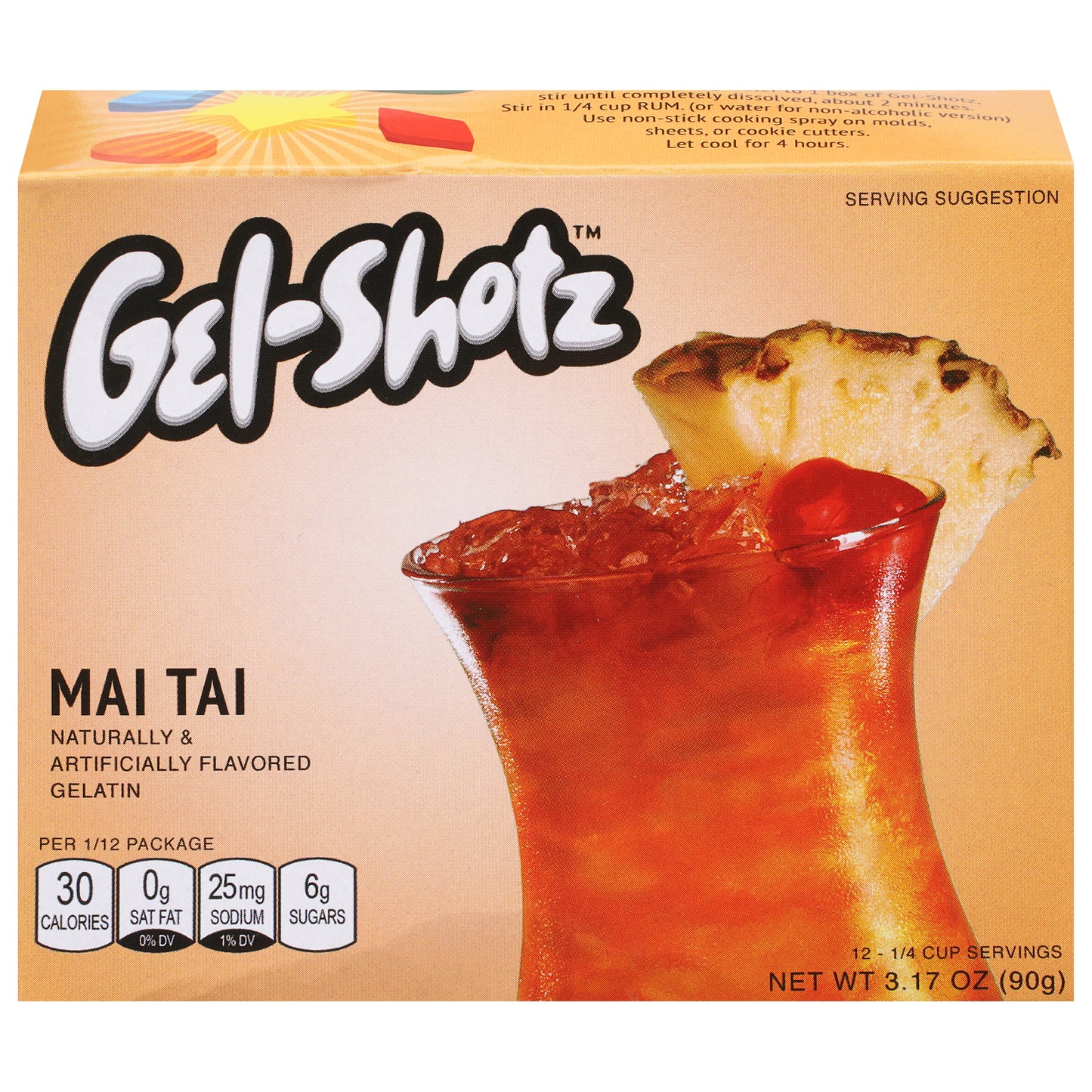 Gel Shotz Mai Tai Gel Shotz 3.17 Oz (Pack Of 12)