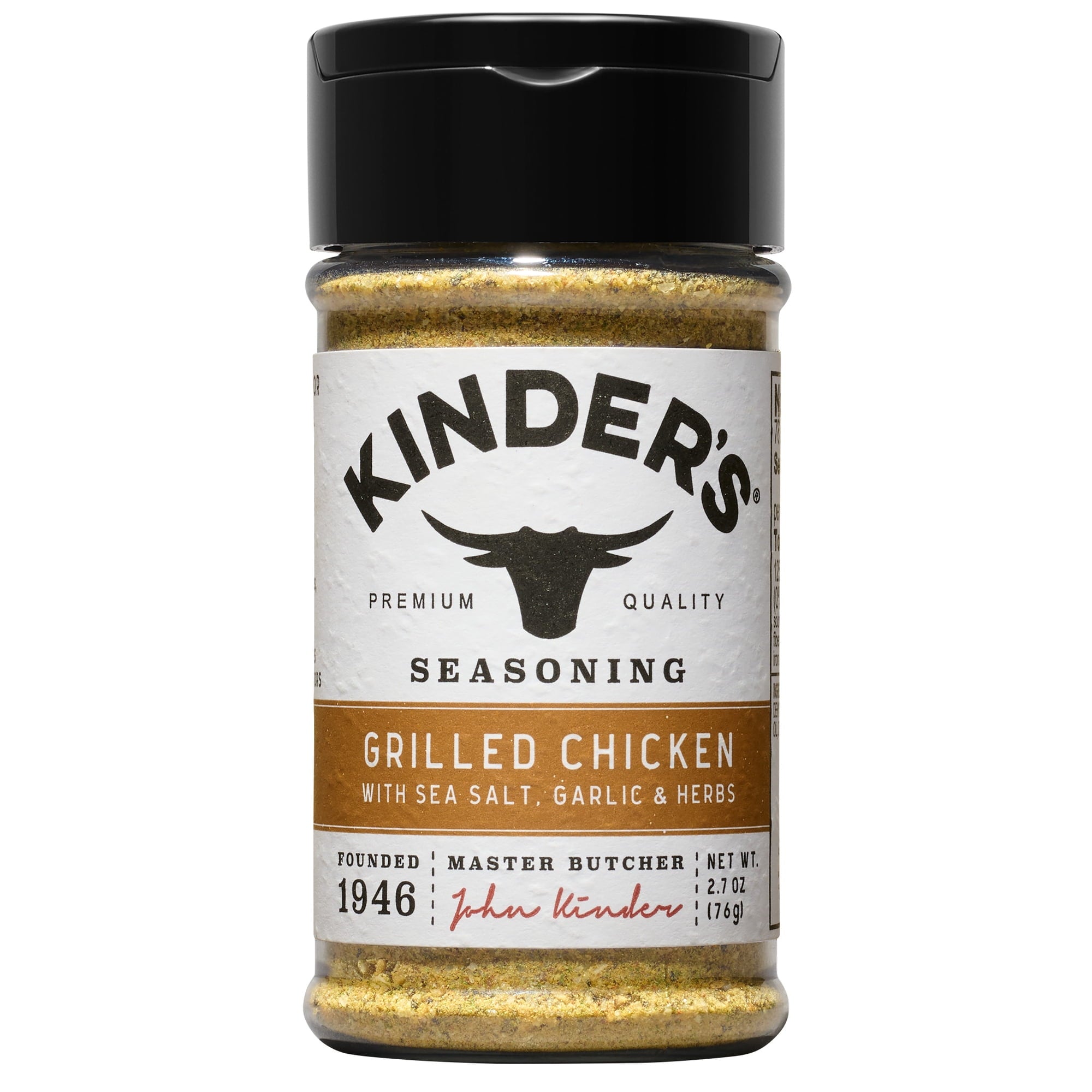 KINDERS (Pack of 24) Kinders Grilled Chicken Seasoning 2.7 Oz