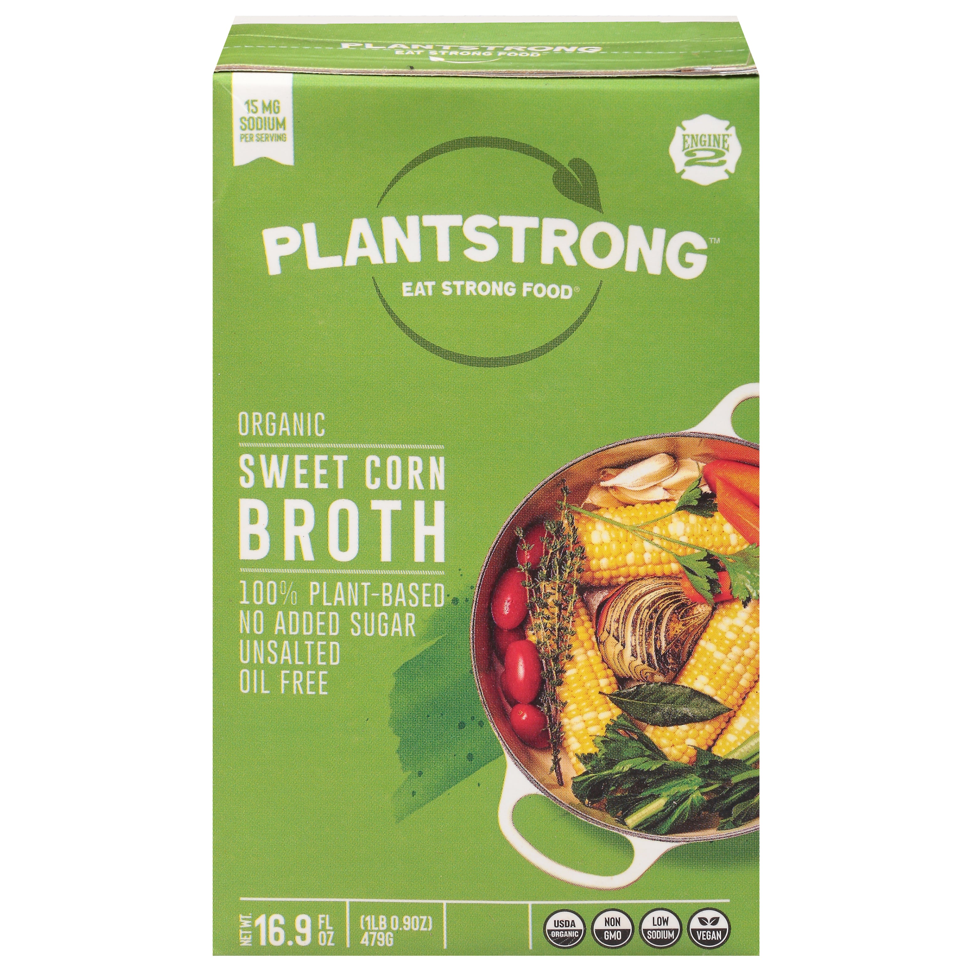 Plantstrong Broth Sweet Corn