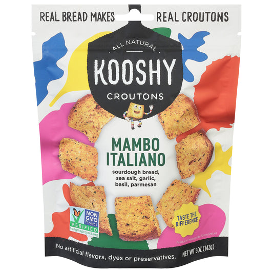 Kooshy Croutons Mambo Italiano 5 Oz (Pack Of 6)