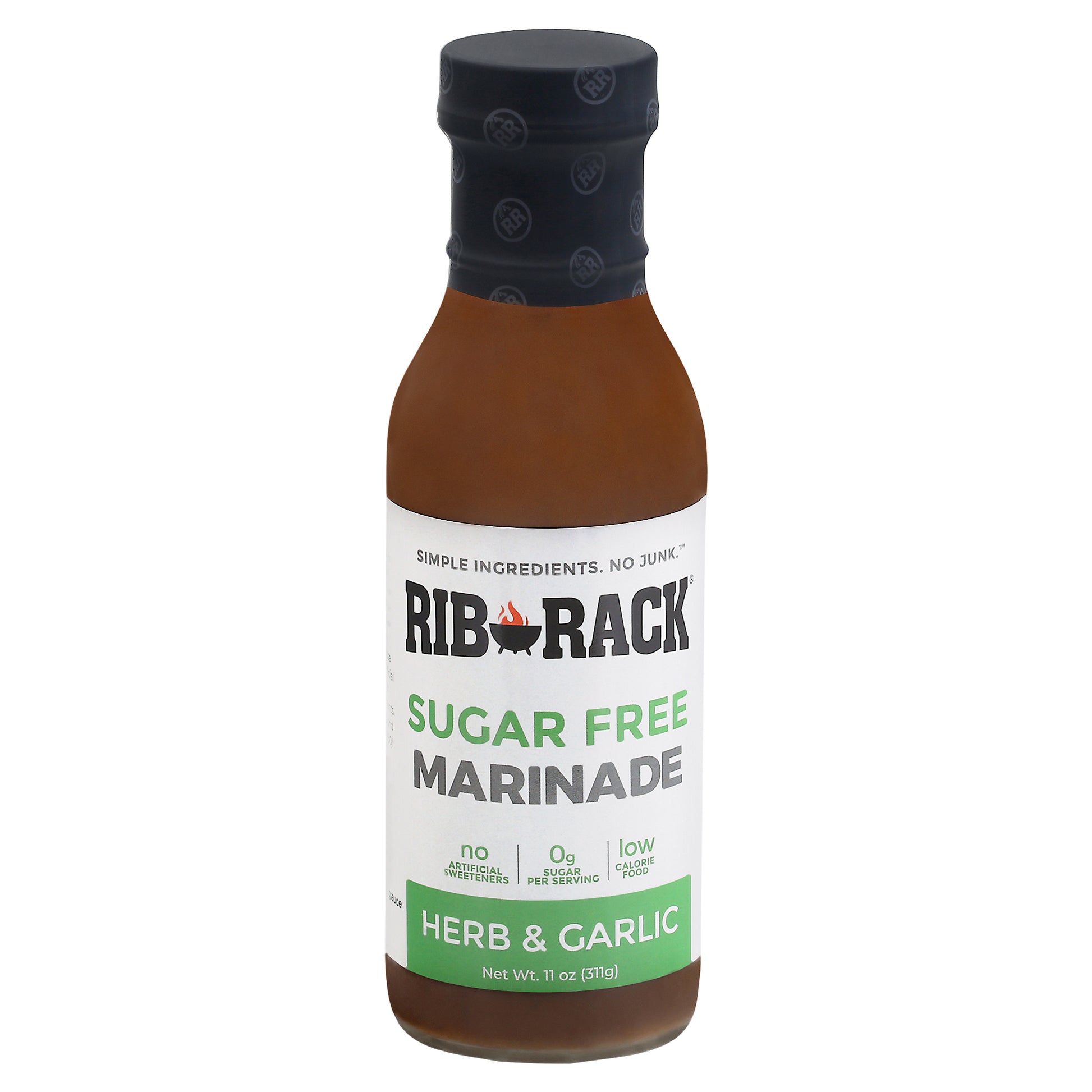 Rib Rack Marinade Herb Garlic Sugar free 11 oz (Pack Of 6)