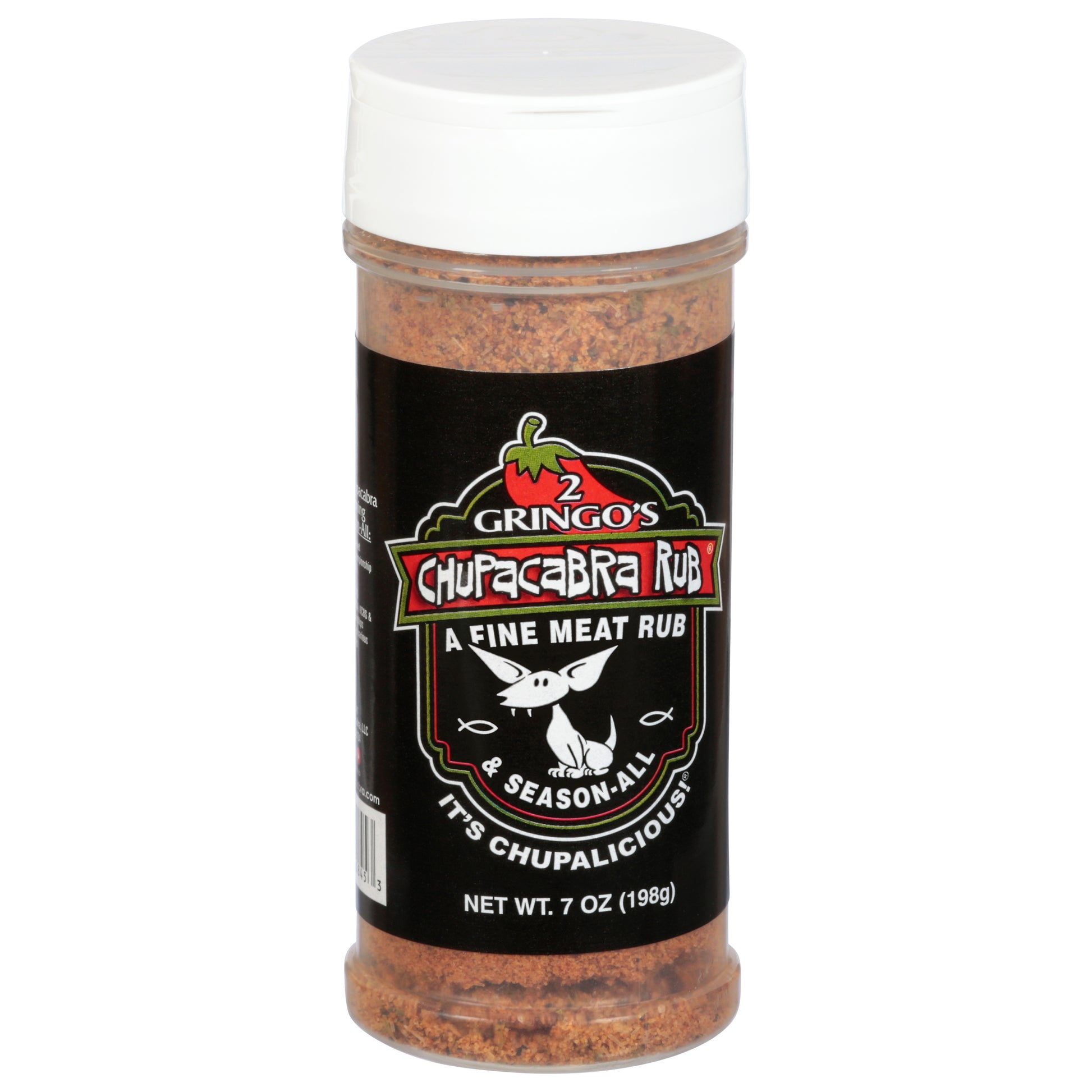 2 Gringos Chupacabra Seasoning Original Rub 7 oz (Pack Of 6)