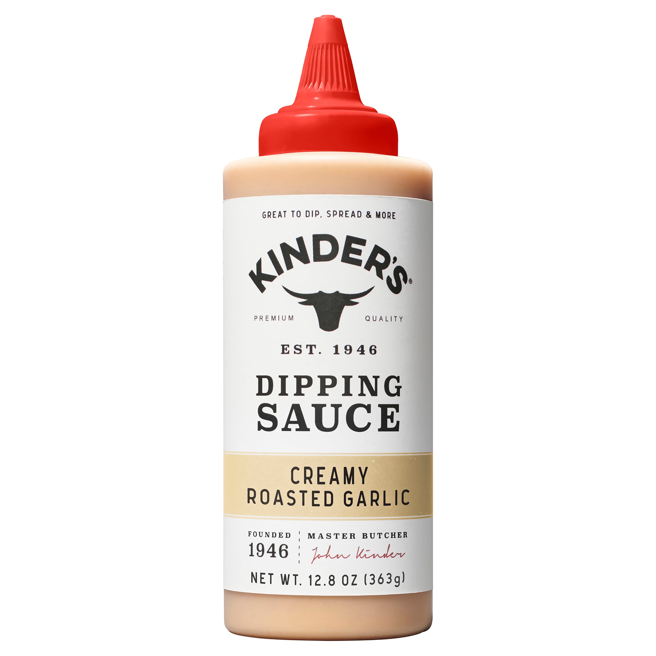 Kinder's Sauce Dip Creamy Roasted Garlic