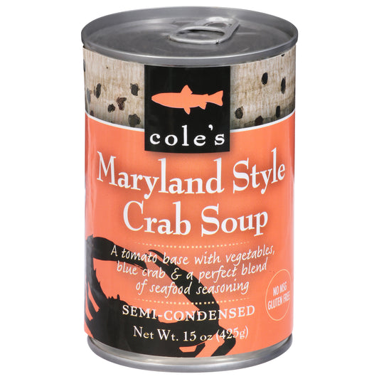 Coles Soup Maryland Style Crab 15 Oz (Pack Of 6)