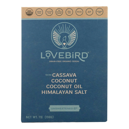 Lovebird Grain Free Unsweet Cereal - 7 oz (Pack of 6)