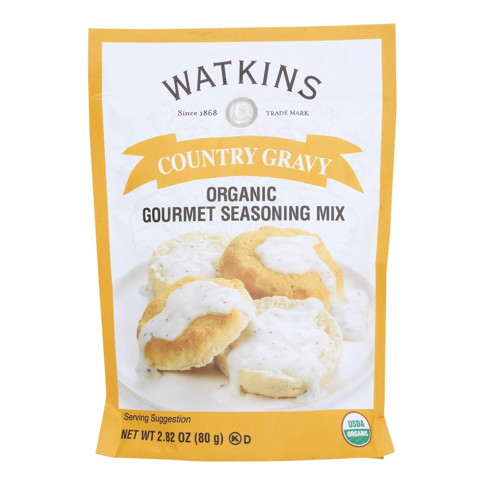 Watkins - Seasoning Mix Country Gravy 2.82 oz (Pack of 6)