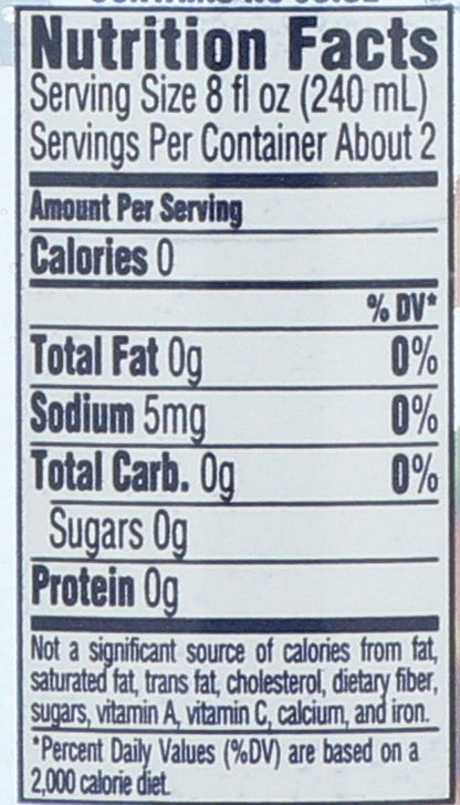 Crystal Geyser Peach Flavor Sparkling Spring Water 72 Oz Pack of 6
