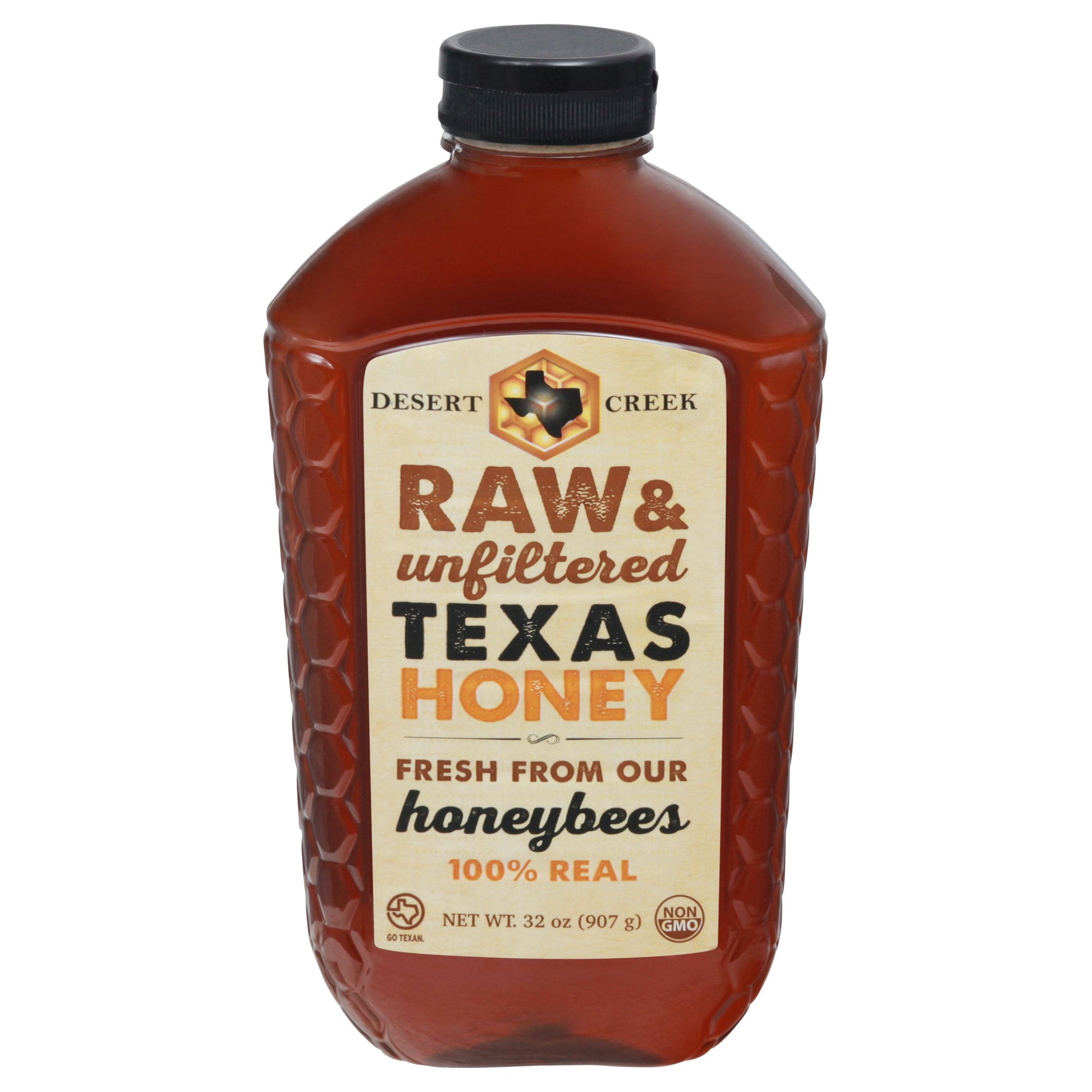 Desert Creek Honey Honey Tex Raw Unfilted 2 Lb Pack of 6
