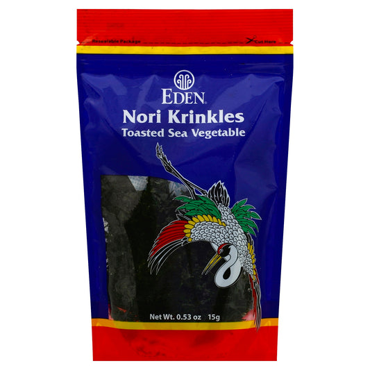 Eden Foods Nori Krinkles 0.53 Oz Pack of 6