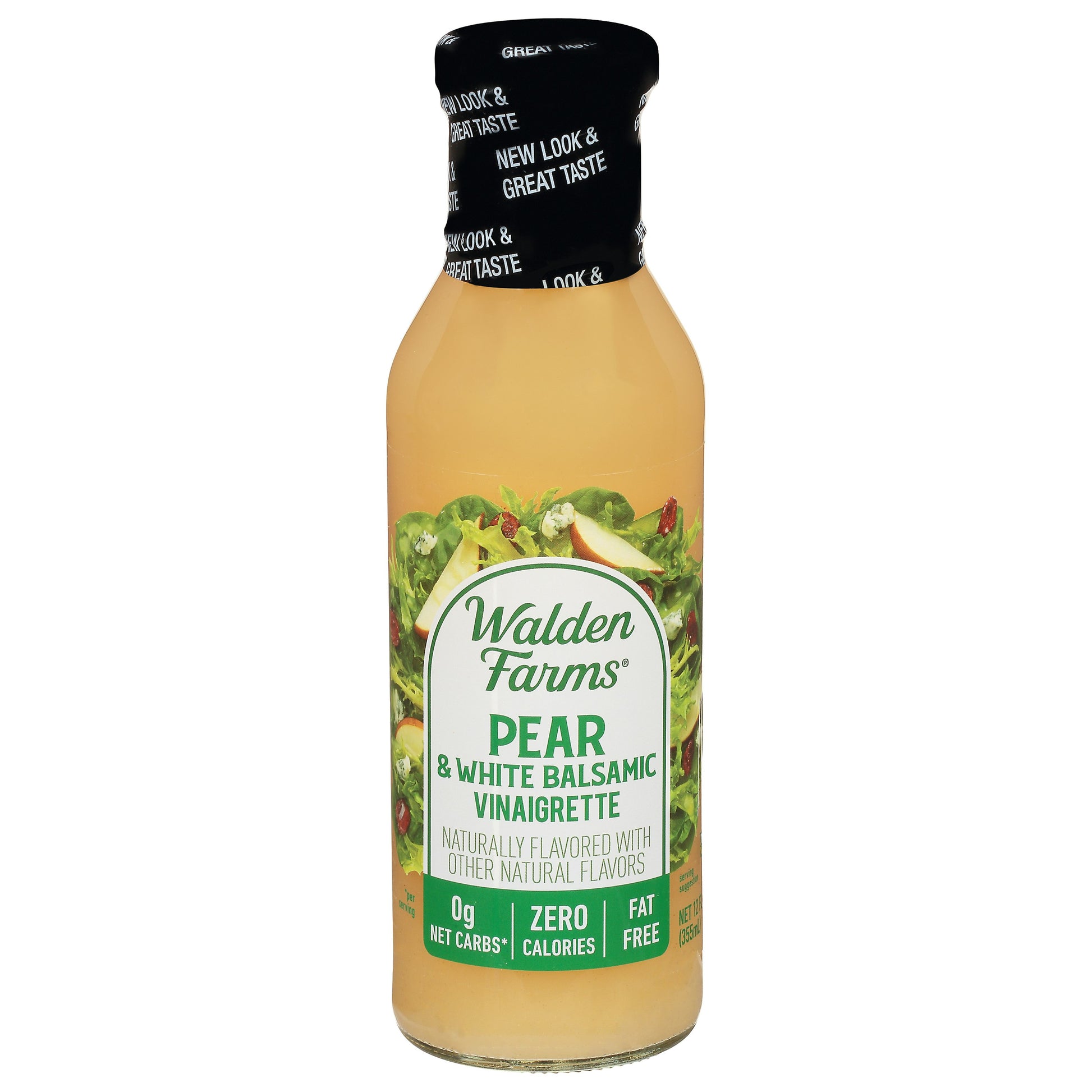 Walden Farms Dressing Calorie Free Pear & White Balsamic 12 FO (Pack of 6)