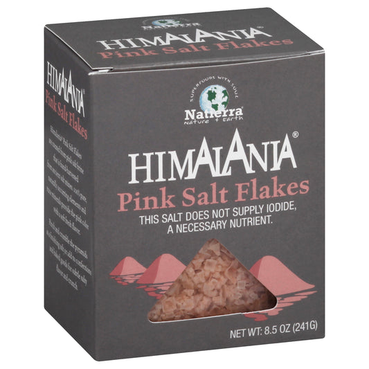 Natierra Salt Himalania Pink Flakes 8.5 Oz (Pack Of 6)