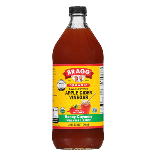 Bragg Vinegar Apple Cider Cleanse 32 oz (Pack Of 12)