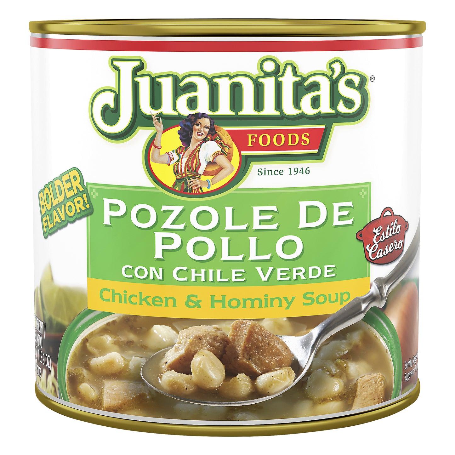 Juanitas Pozole Chicken 25 Oz (Pack Of 12)