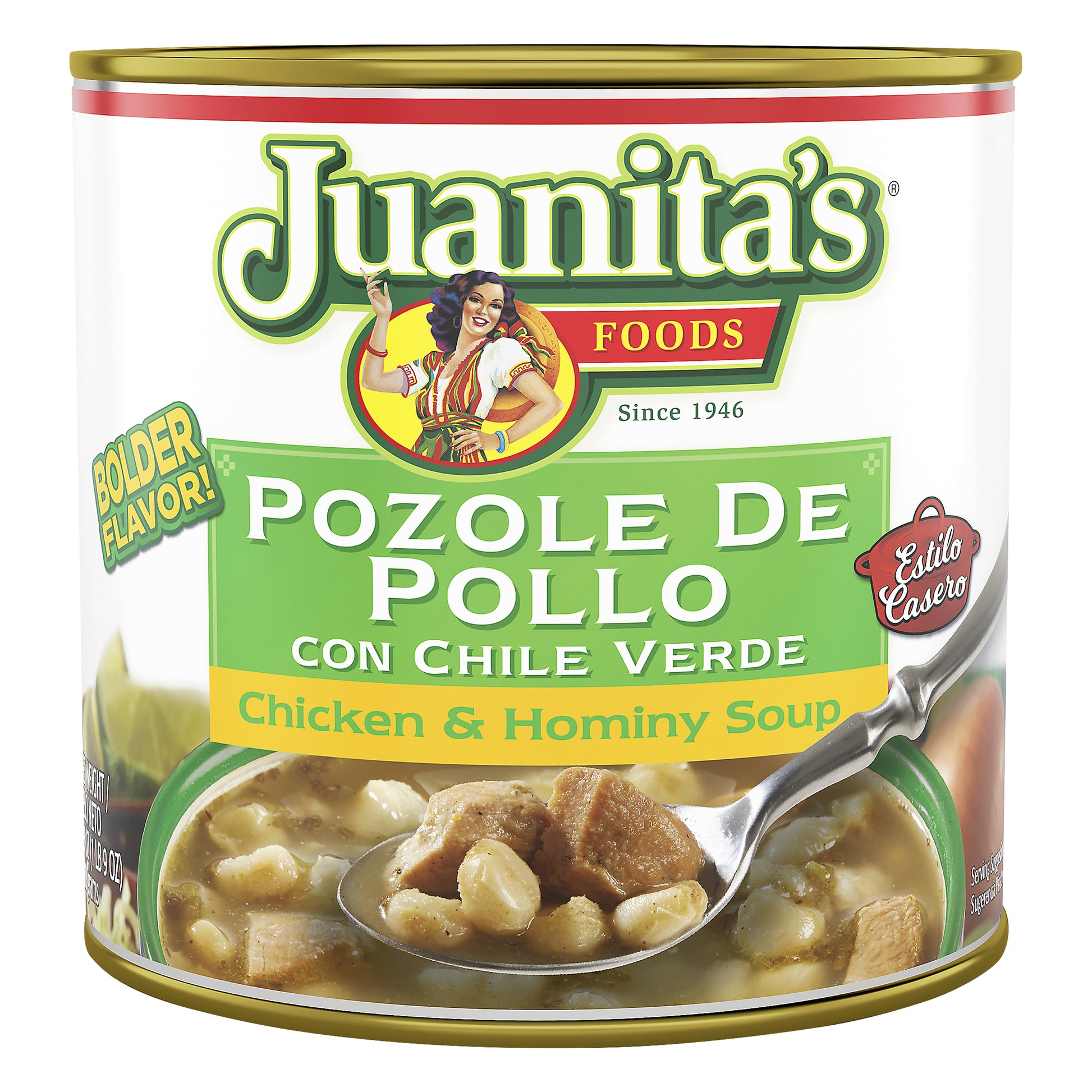 Juanitas Pozole Chicken 25 Oz (Pack Of 12)