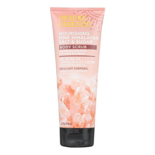 Desert Essence Scrub Body Pink Himalayan Salt 6.7 Fl Oz (Pack of 3)