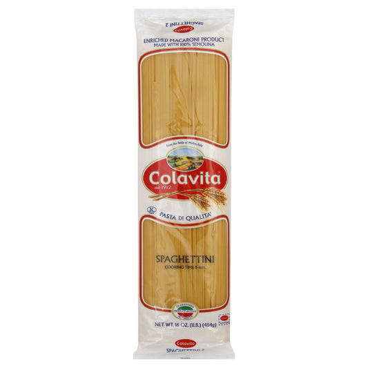 Colavita Pasta Spaguettini 1 Lb (Pack Of 20)