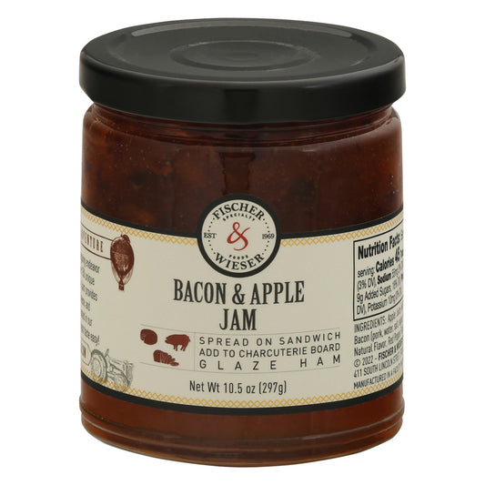 Fischer & Wieser Jam Bacon And Apple 10.9 Oz (Pack Of 6)