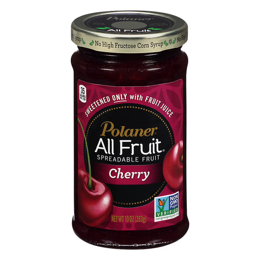 Polaner Fruit Spread Black Cherry 10 oz (Pack Of 12)