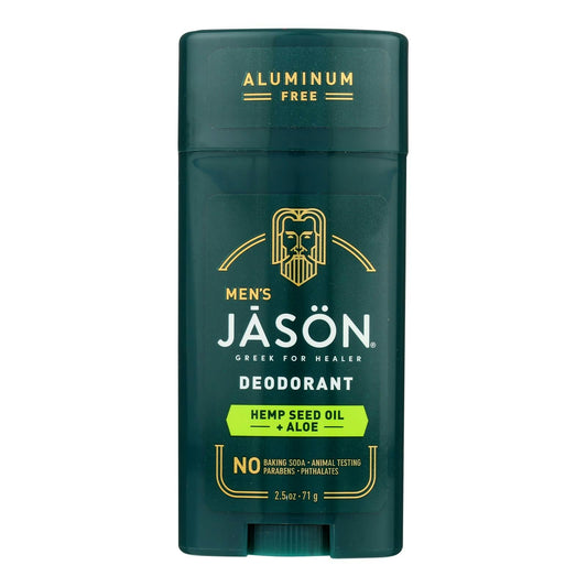 Jason Natural Products - Deodorant Stick Hemp Seed Aloe - 2.5 oz